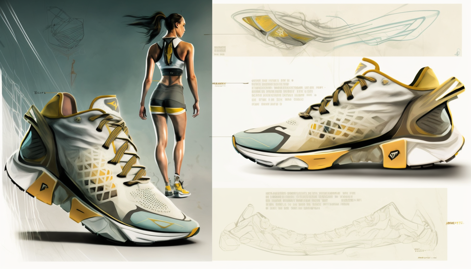 lady-running in sports trainings marketing